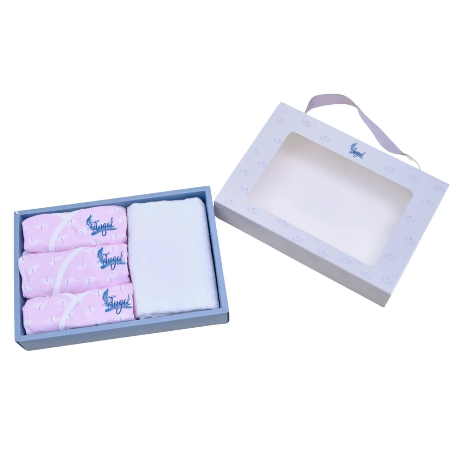 Combo quà tặng mừng đầy tháng hình tê giác hồng