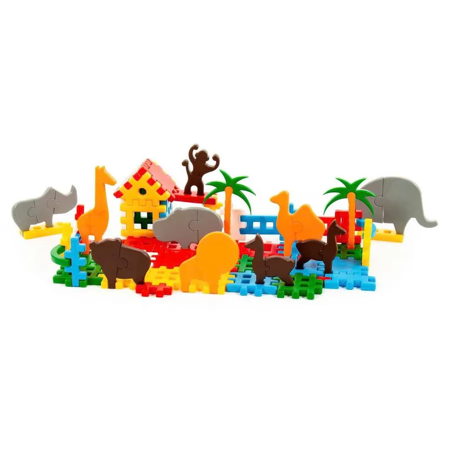 Đồ chơi lắp ghép vườn bách thú cho bé - PLS-0811 – Polesie Toys