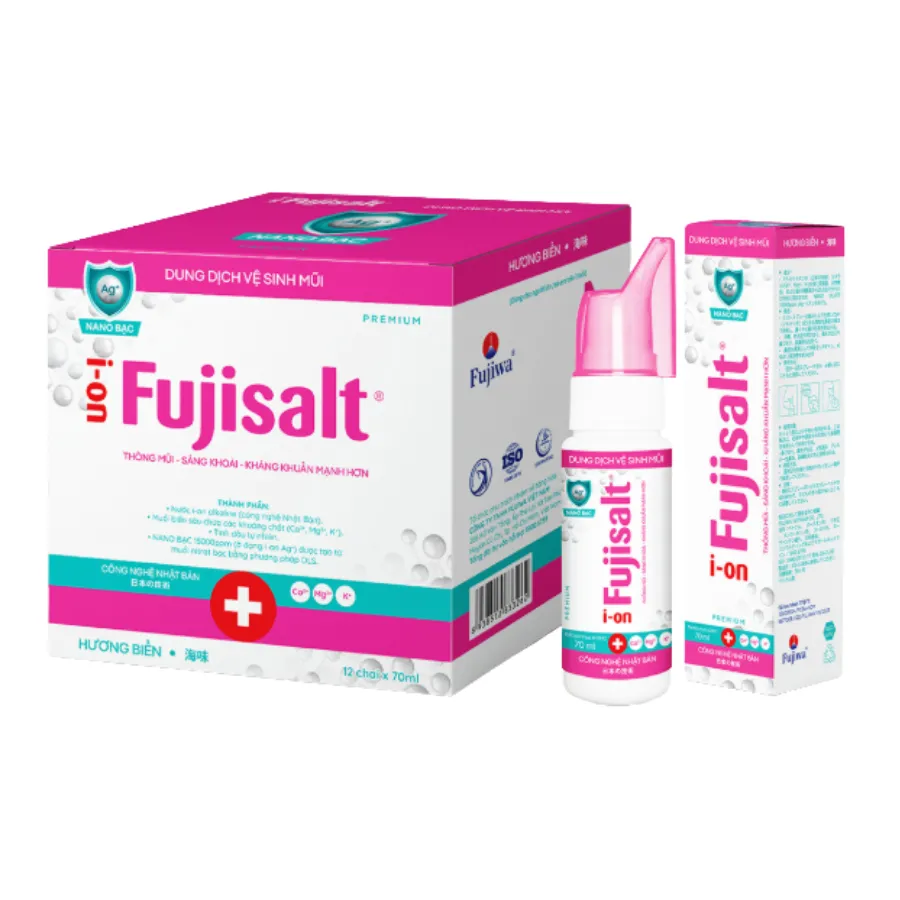 Dung Dịch Vệ Sinh Mũi I-ON Fujisalt - hương biển