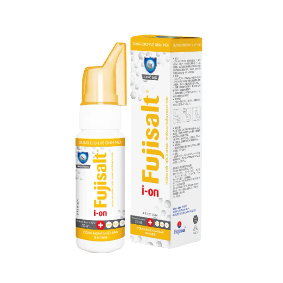 Dung Dịch Vệ Sinh Mũi I-ON Fujisalt - hương the mát
