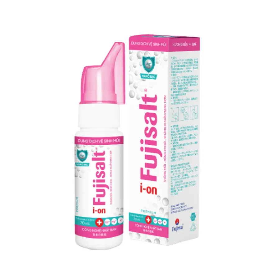 Dung Dịch Vệ Sinh Mũi I-ON Fujisalt - hương biển