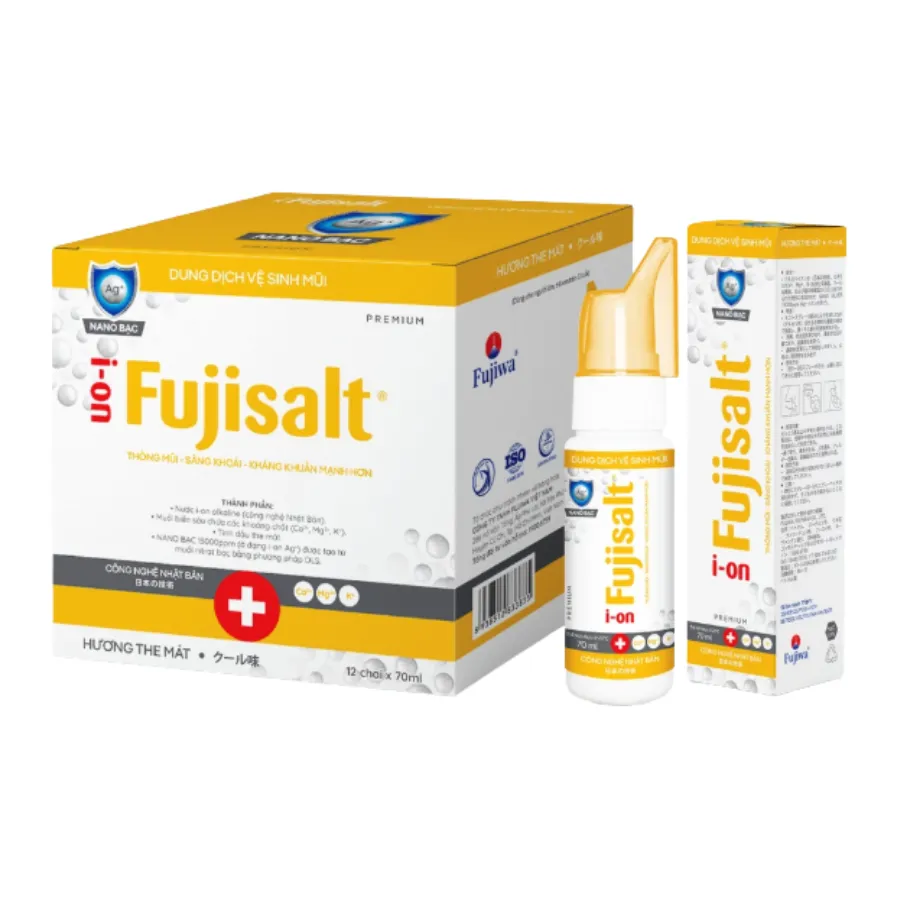 Dung Dịch Vệ Sinh Mũi I-ON Fujisalt - hương the mát
