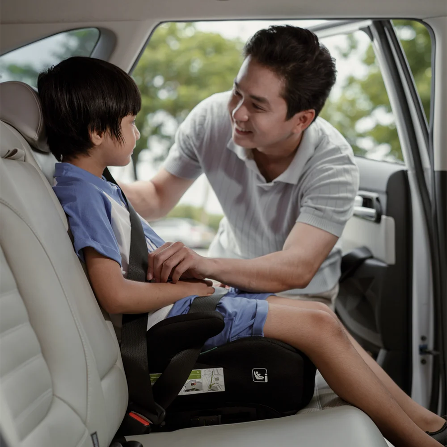 Ghế ngồi ô tô Animo Comfy Isofix (125-150cm, i-size, K11, Steel Gray, Booster)