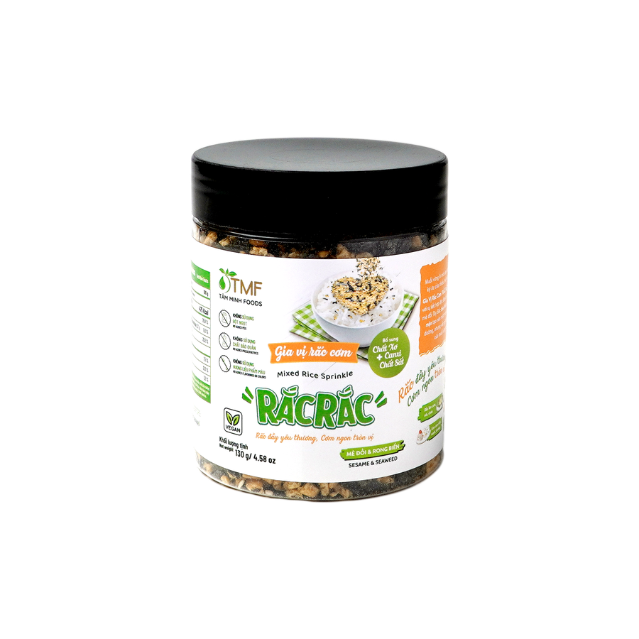 Gia vị rắc cơm Rắc Rắc hũ 130g