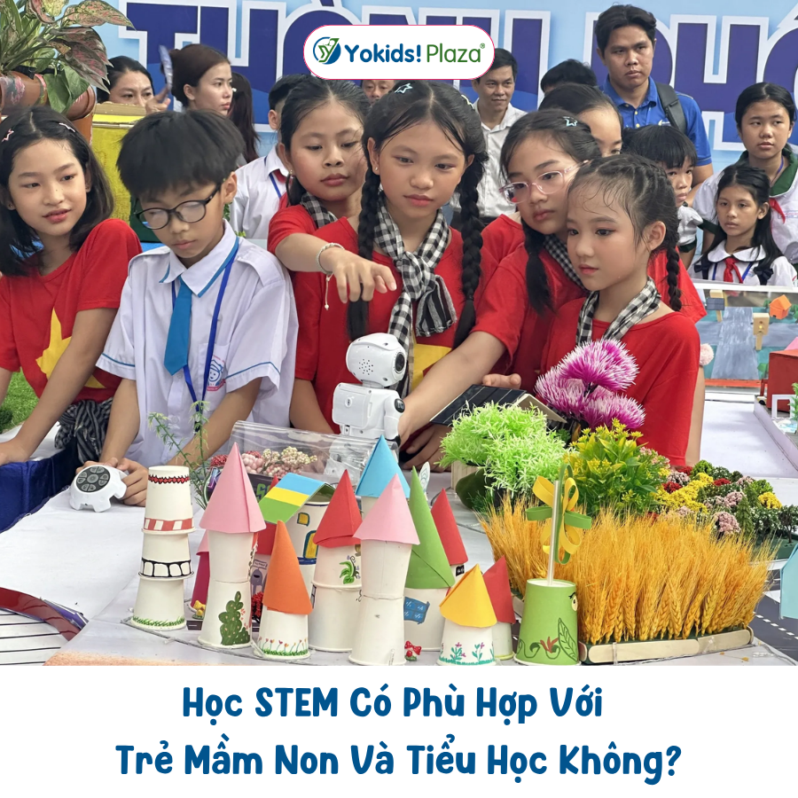 Học STEM Có Phù Hợp Với Trẻ Mầm Non Và Tiểu Học Không?