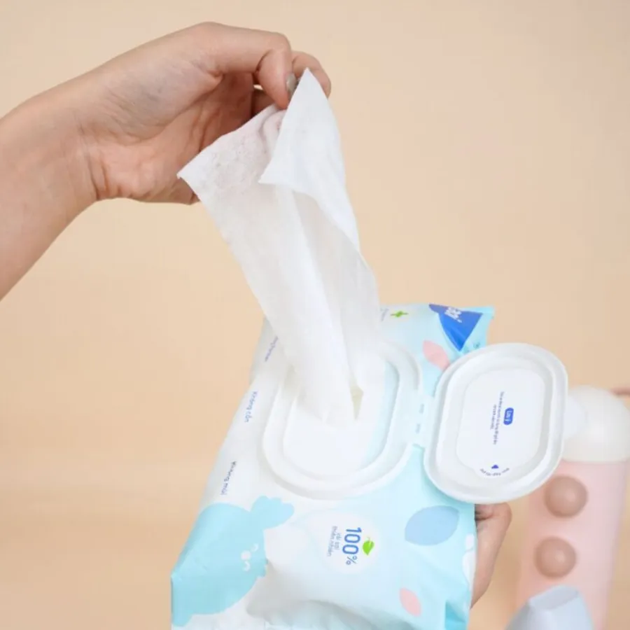 Khăn ướt em bé Aoi Silk 60 tờ