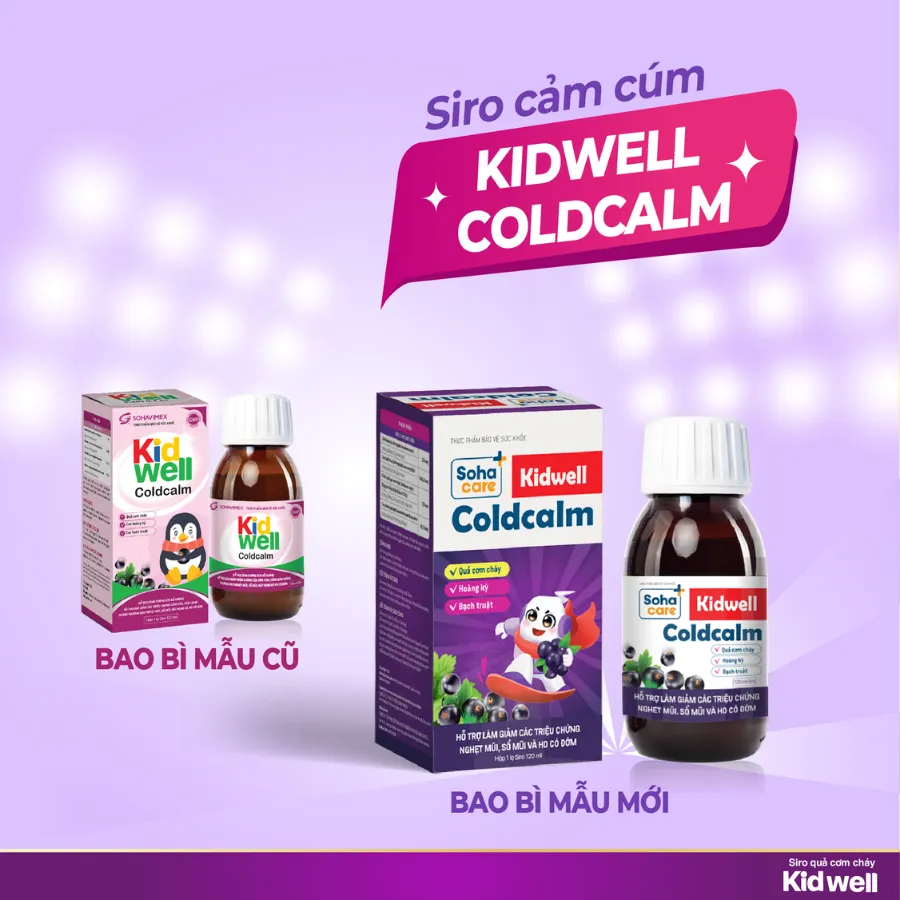 Siro Cảm Cúm Kidwell Coldcalm