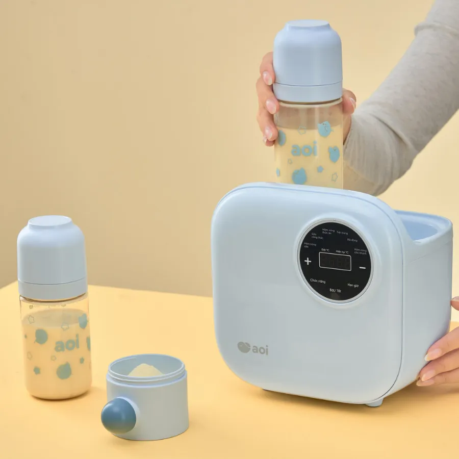 Máy hâm sữa Aoi Cube