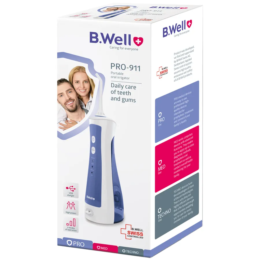 Máy Tăm Nước B.Well Swiss PRO-911