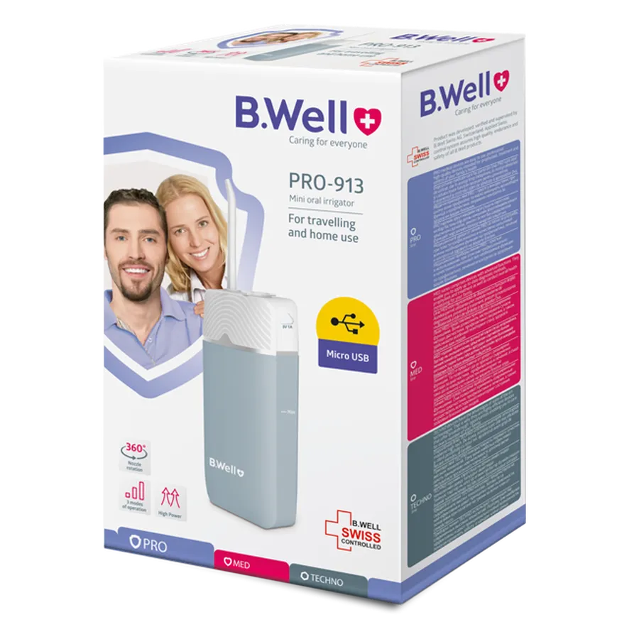 Máy Tăm Nước B.Well Swiss PRO-913