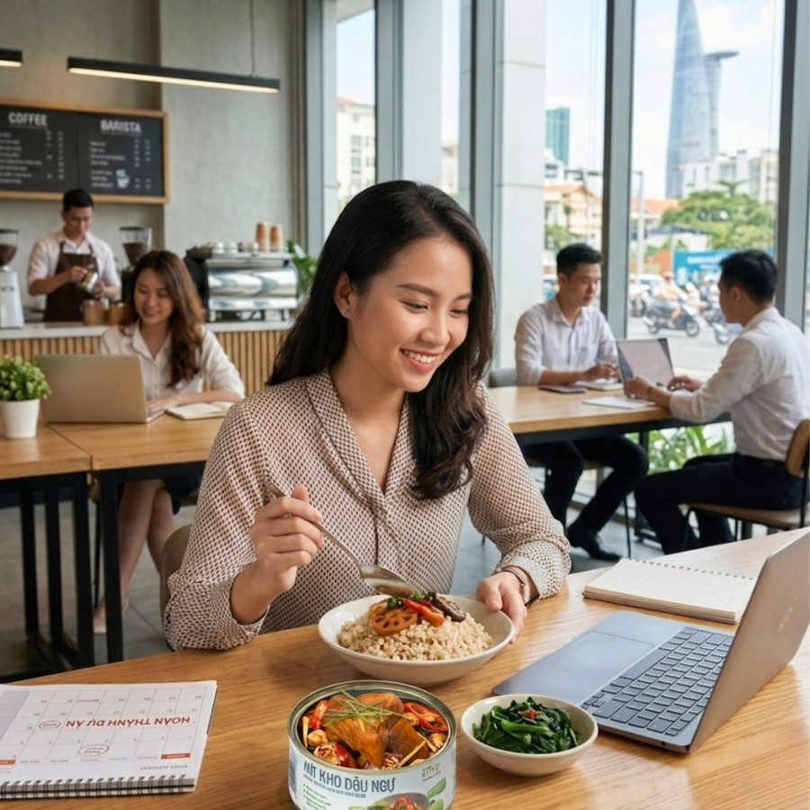 Mít kho đậu ngự ăn liền 140g