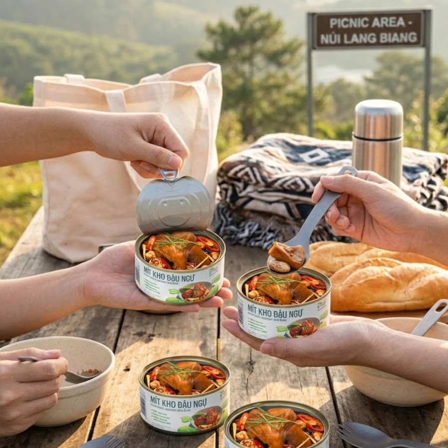 Mít kho đậu ngự ăn liền 140g