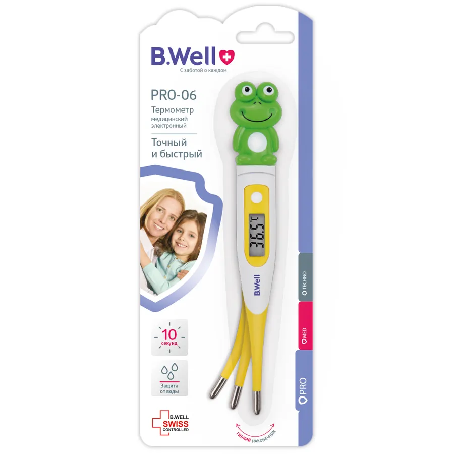 Nhiệt Kế Điện Tử B.Well Swiss PRO-06 (Hình Ếch)