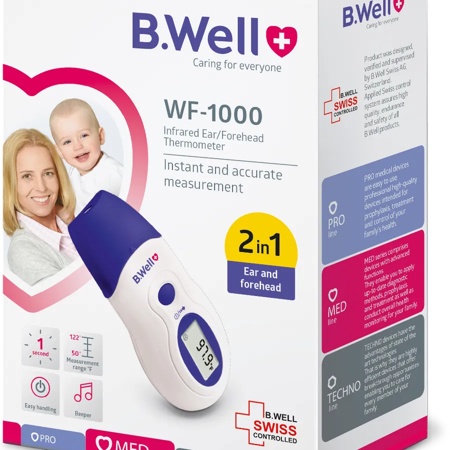 Nhiệt Kế Hồng Ngoại B.Well Swiss WF-1000