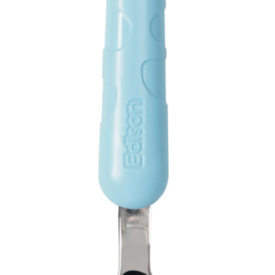 Nĩa inox Edison tập ăn màu xanh