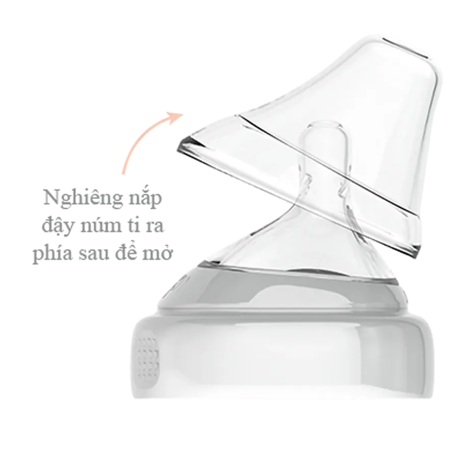 Núm ti Hegen size S (1–3 tháng, 2 cái/hộp)