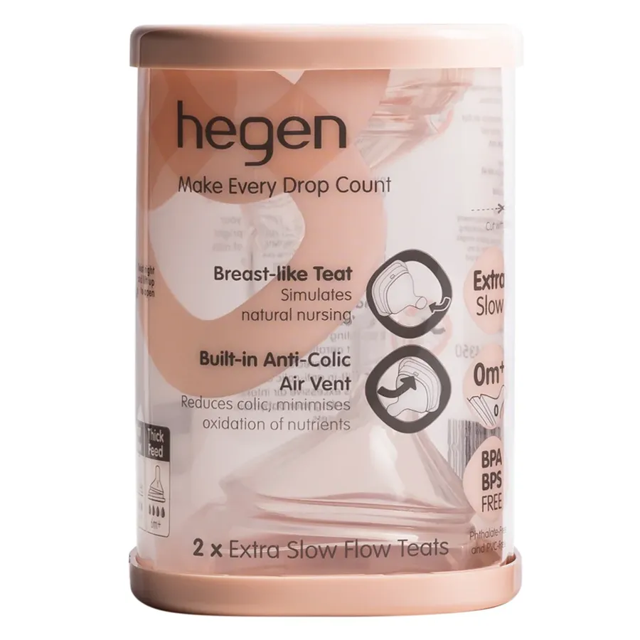 Núm ti Hegen sơ sinh (0–1 tháng, 2 cái/hộp)