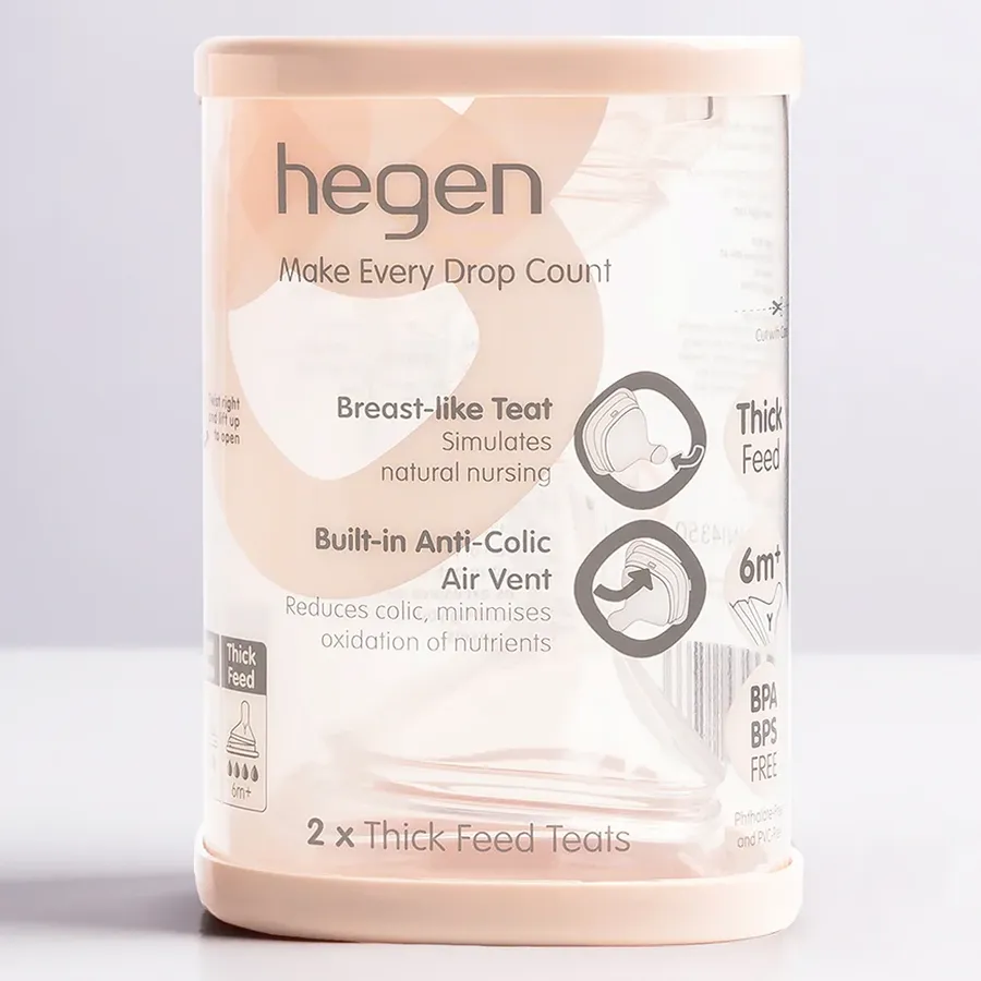 Núm ti Hegen Y-cut (6 tháng trở lên, 2 cái/hộp)