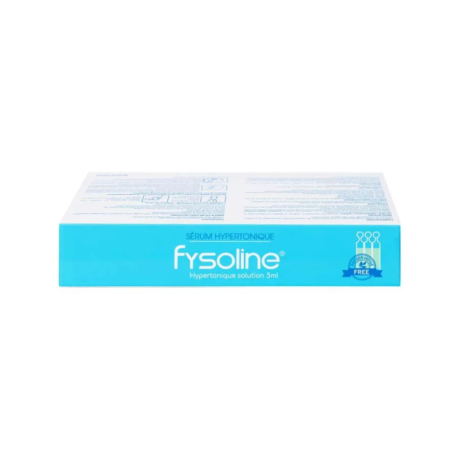 Nước muối Fysoline Hypertonic (5ml x 20 ống)