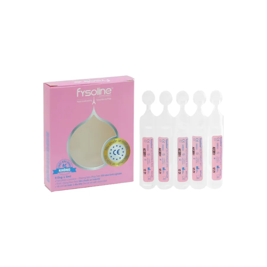 Nước muối Fysoline Isotonic (5ml x 5 ống)