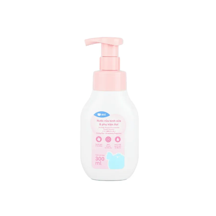 Nước rửa bình sữa Aoi 300ml