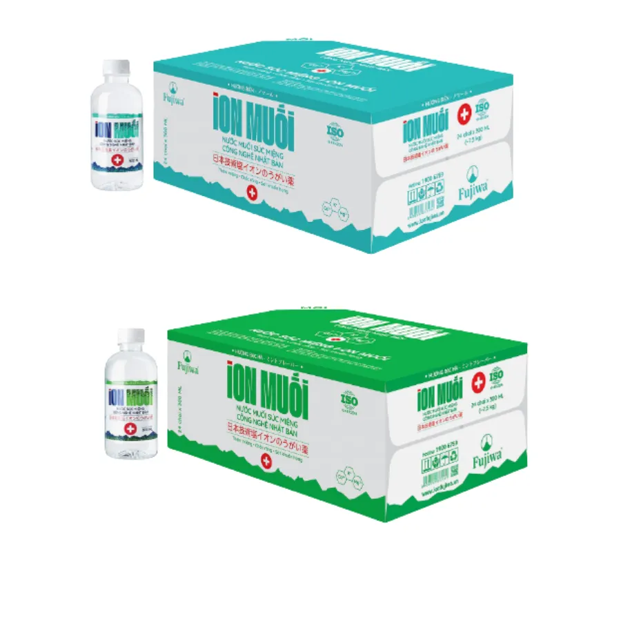 Nước Súc Miệng I-ON Muối 300ml - Thùng 24 Chai