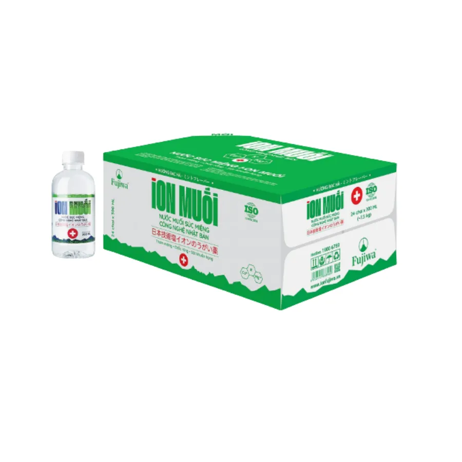 Nước Súc Miệng I-ON Muối 300ml - Thùng 24 Chai