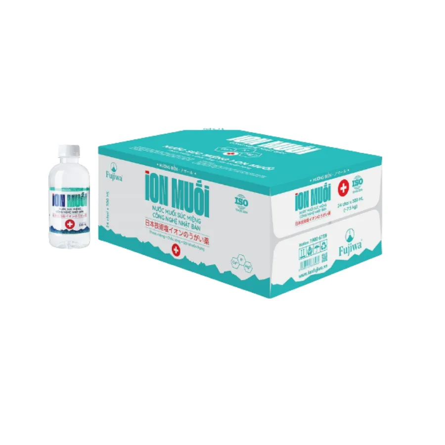 Nước Súc Miệng I-ON Muối 300ml - Thùng 24 Chai