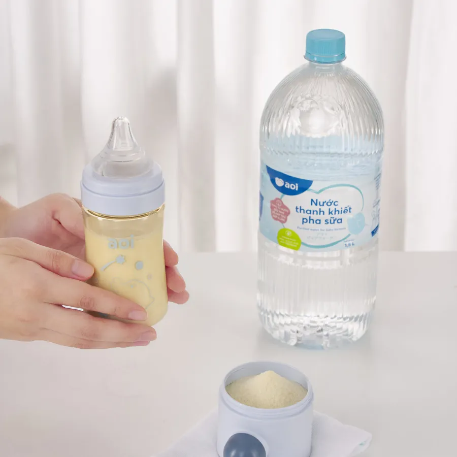 Nước thanh khiết pha sữa Aoi 500ml