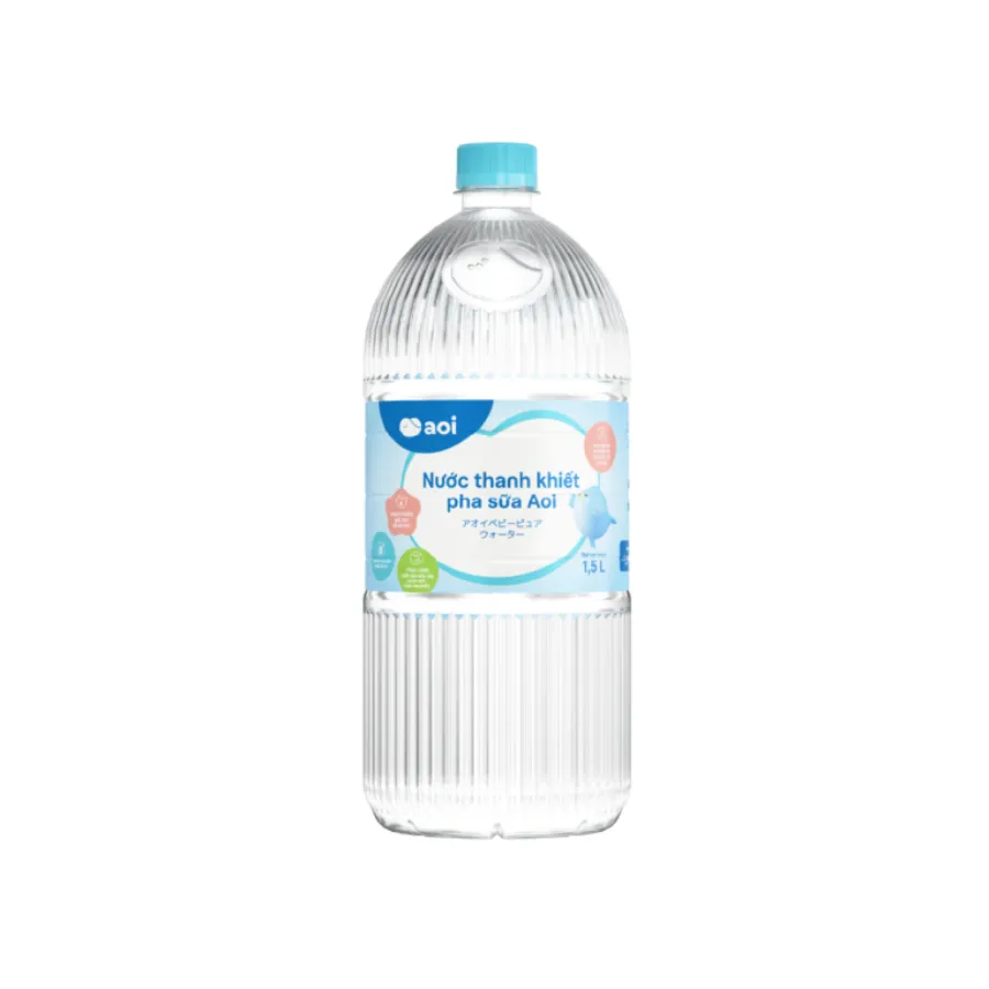 Nước thanh khiết pha sữa Aoi 1.5L