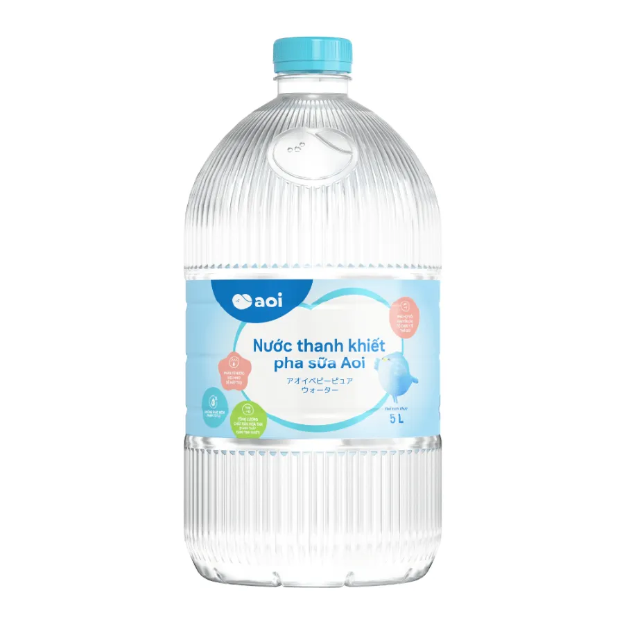 Nước thanh khiết pha sữa Aoi 5 lít