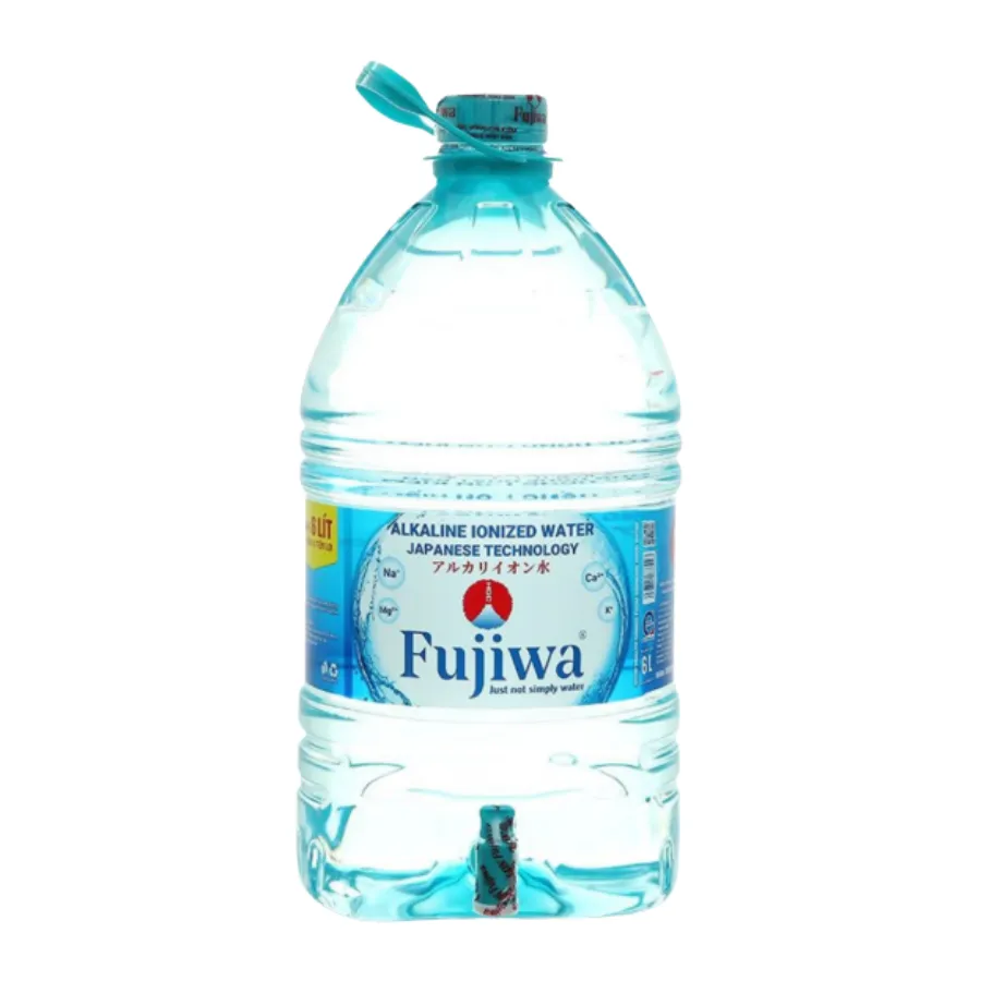 Nước Uống I-ON Kiềm Cao Cấp Fujiwa - Thùng 2 Bình 6L