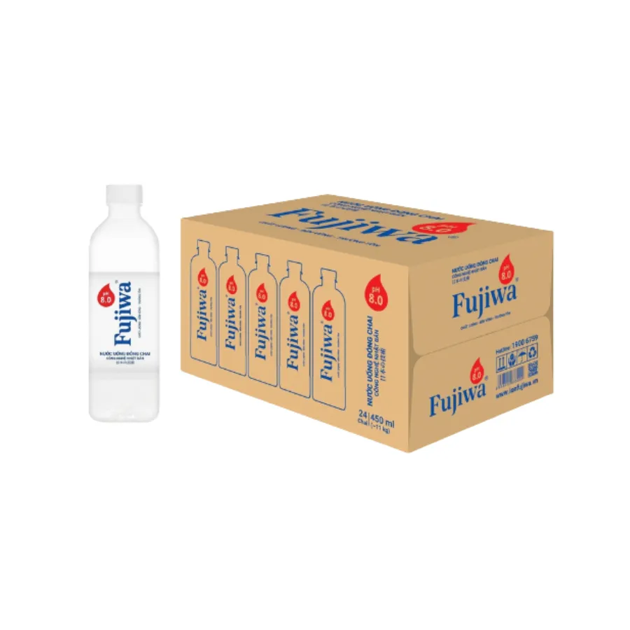 Nước Uống pH8 Fujiwa - Thùng 24 Chai