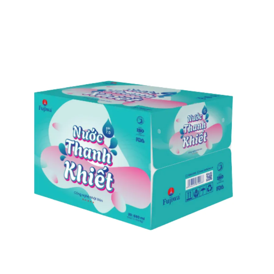 Nước uống Thanh Khiết Fujiwa 680ml - Thùng 20 chai