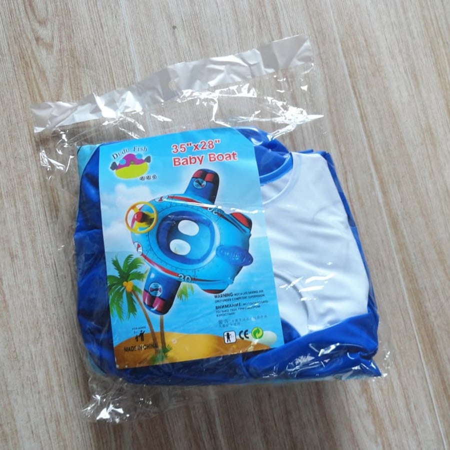 Phao Bơi Cho Bé Hình Máy Bay Có Vô Lăng Ngộ Nghĩnh