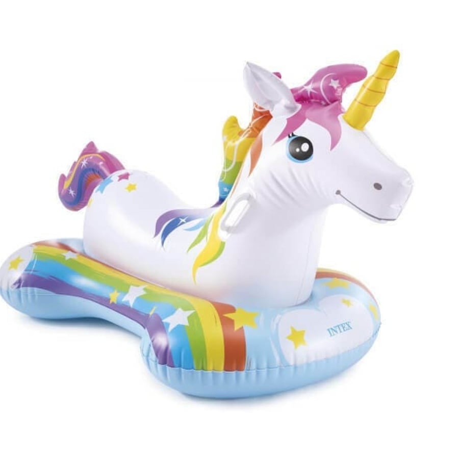 Phao Bơi Trẻ Em Kì Lân Trắng INTEX Cỡ Lớn