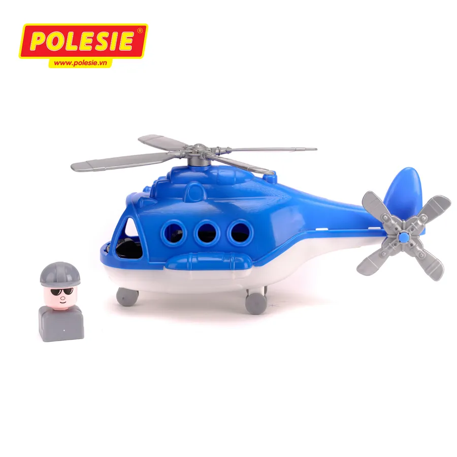 PLS 68675 - Máy Bay Trực Thăng Cảnh Sát cho bé