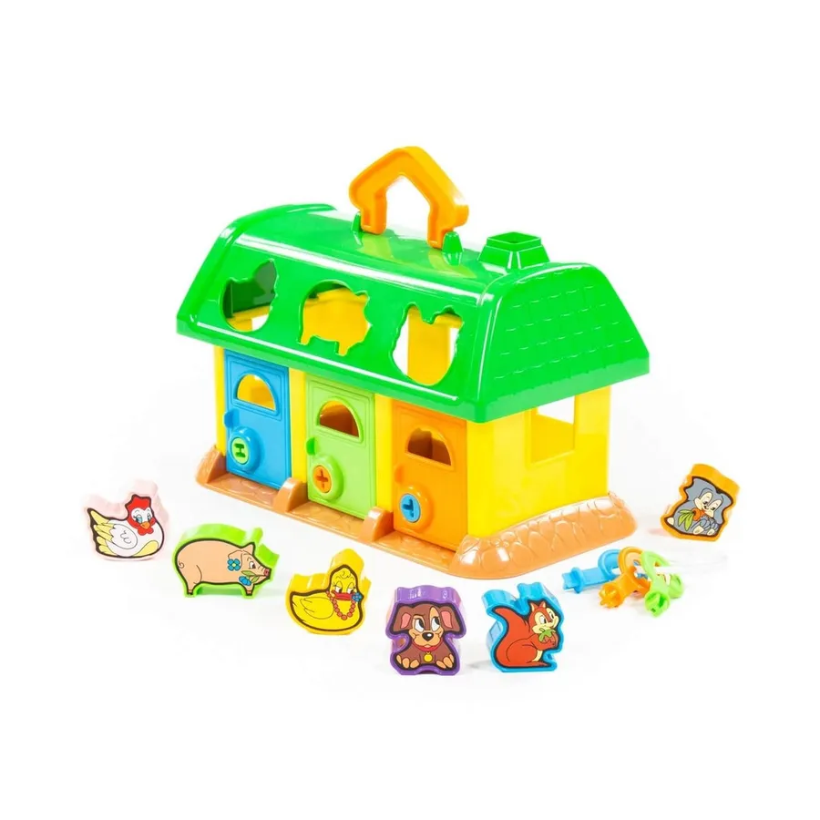 POLESIE - Bộ Đồ Chơi Thả Hình Khối Ngôi Nhà Thú Cưng
