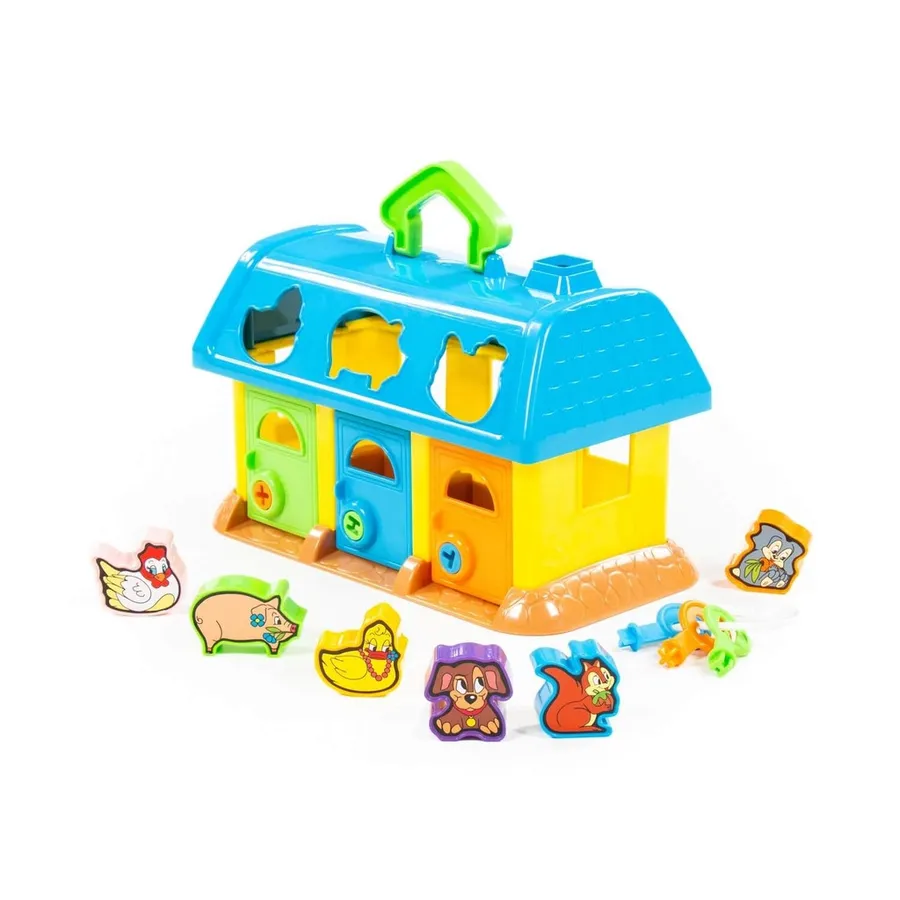 POLESIE - Bộ Đồ Chơi Thả Hình Khối Ngôi Nhà Thú Cưng