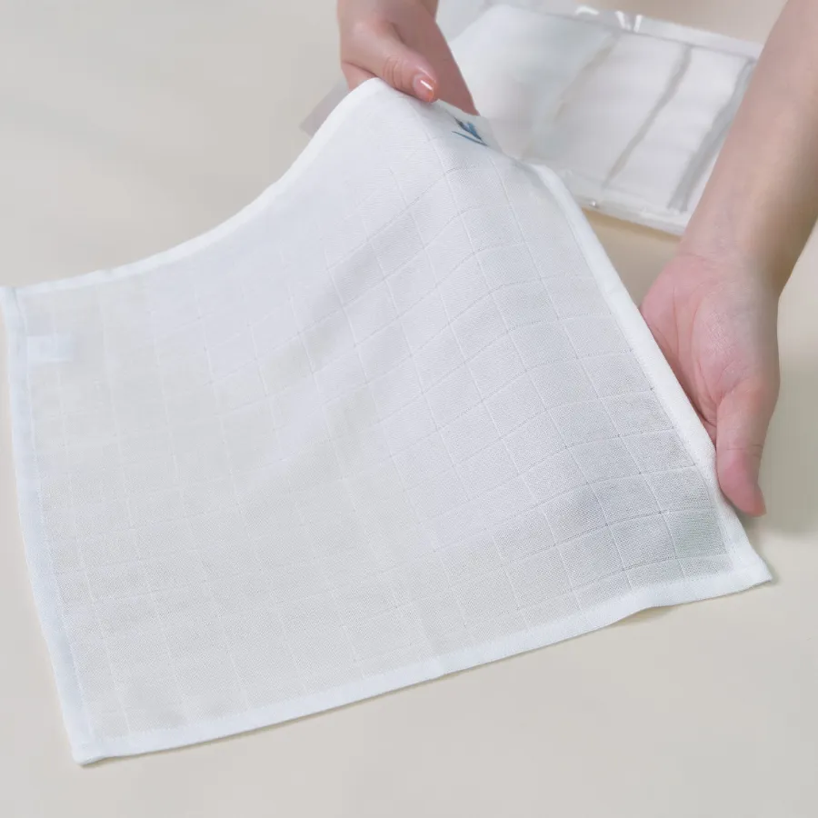 Set 5 khăn Bamboo trắng