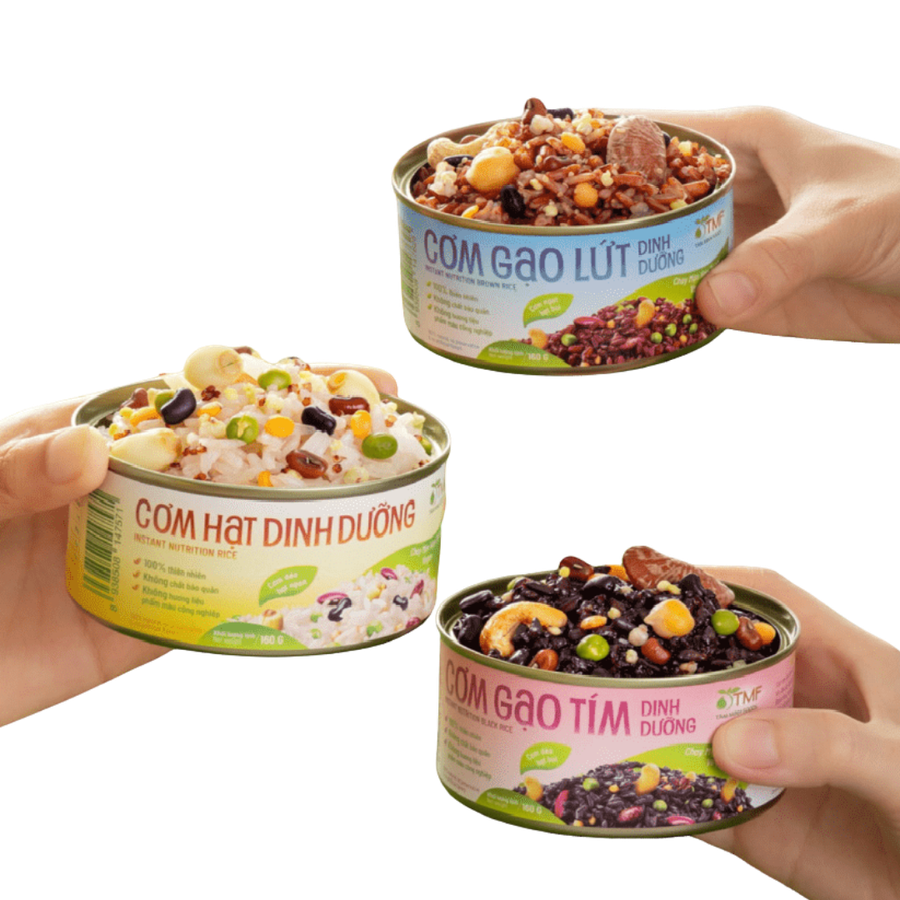 Set hộp cơm hạt dinh dưỡng