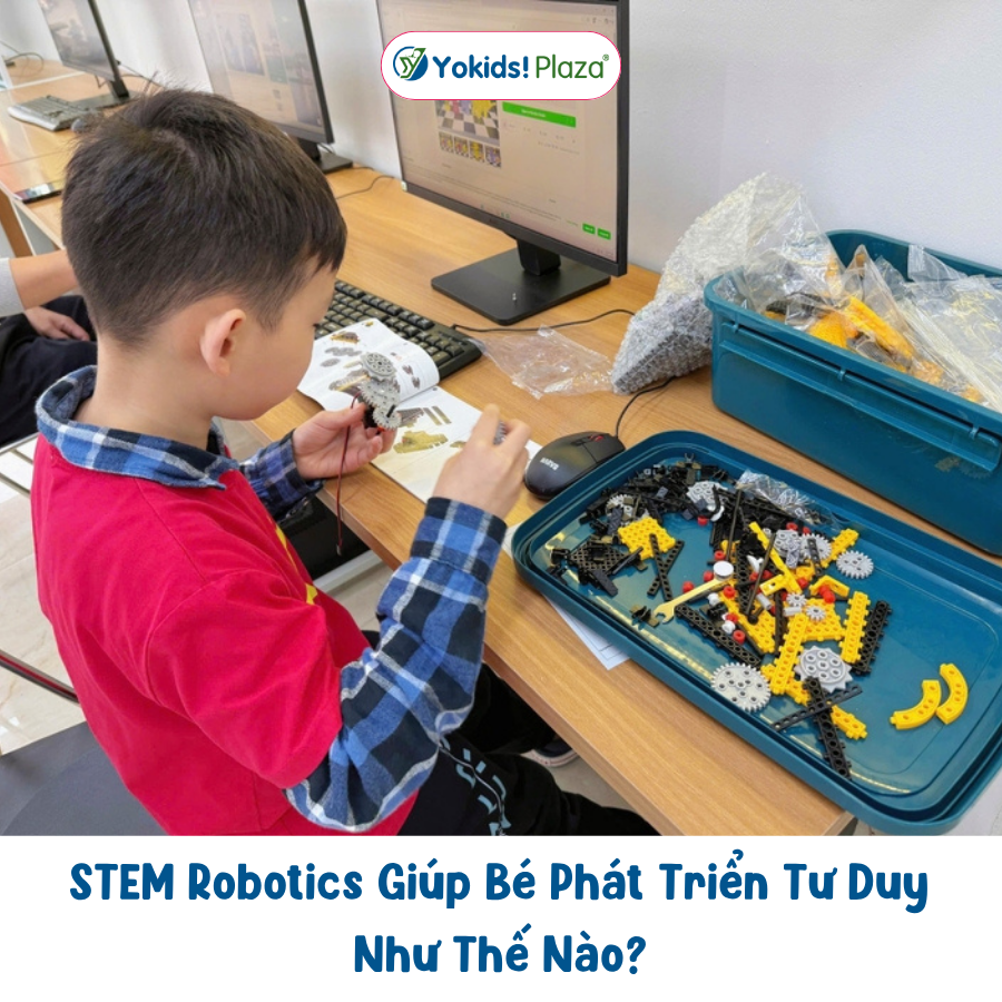 STEM Robotics Giúp Bé Phát Triển Tư Duy Như Thế Nào?