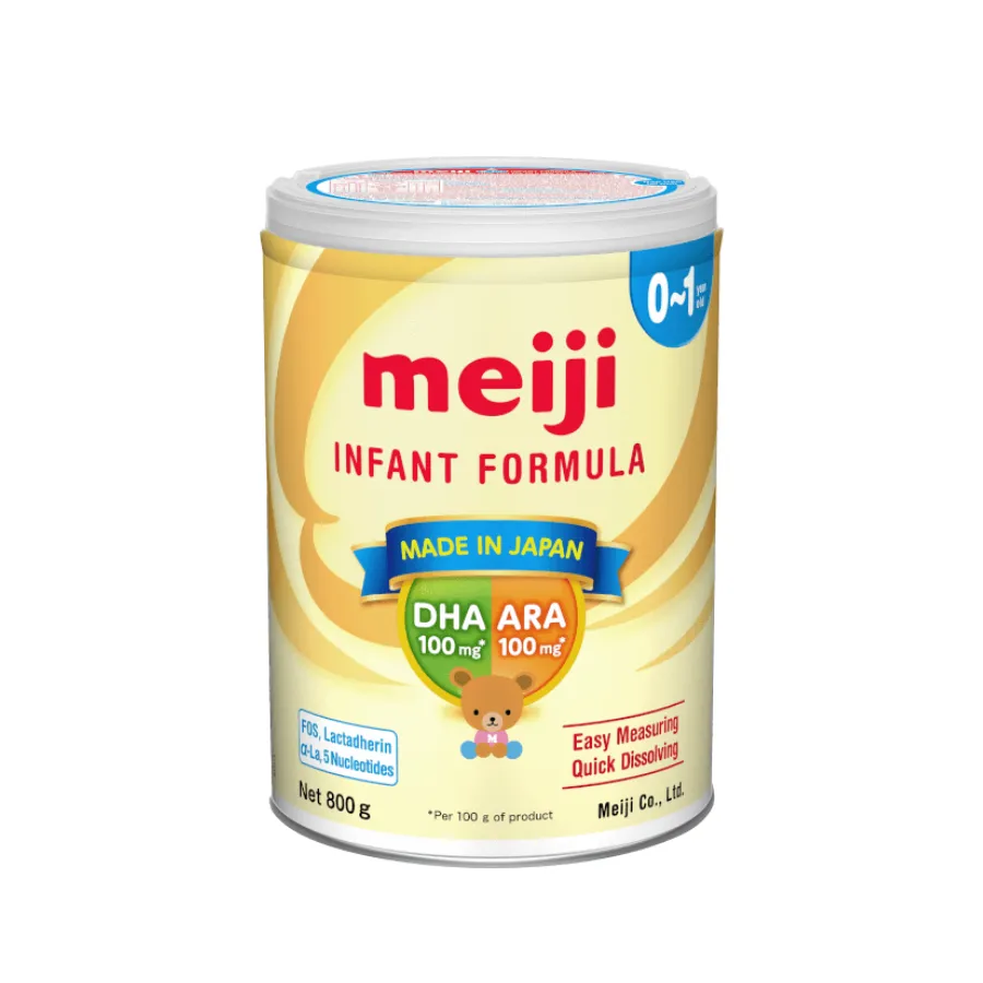 Sữa bột Meiji Infant Formula 800g (0 - 12 tháng) - Giao bao bì ngẫu nhiên