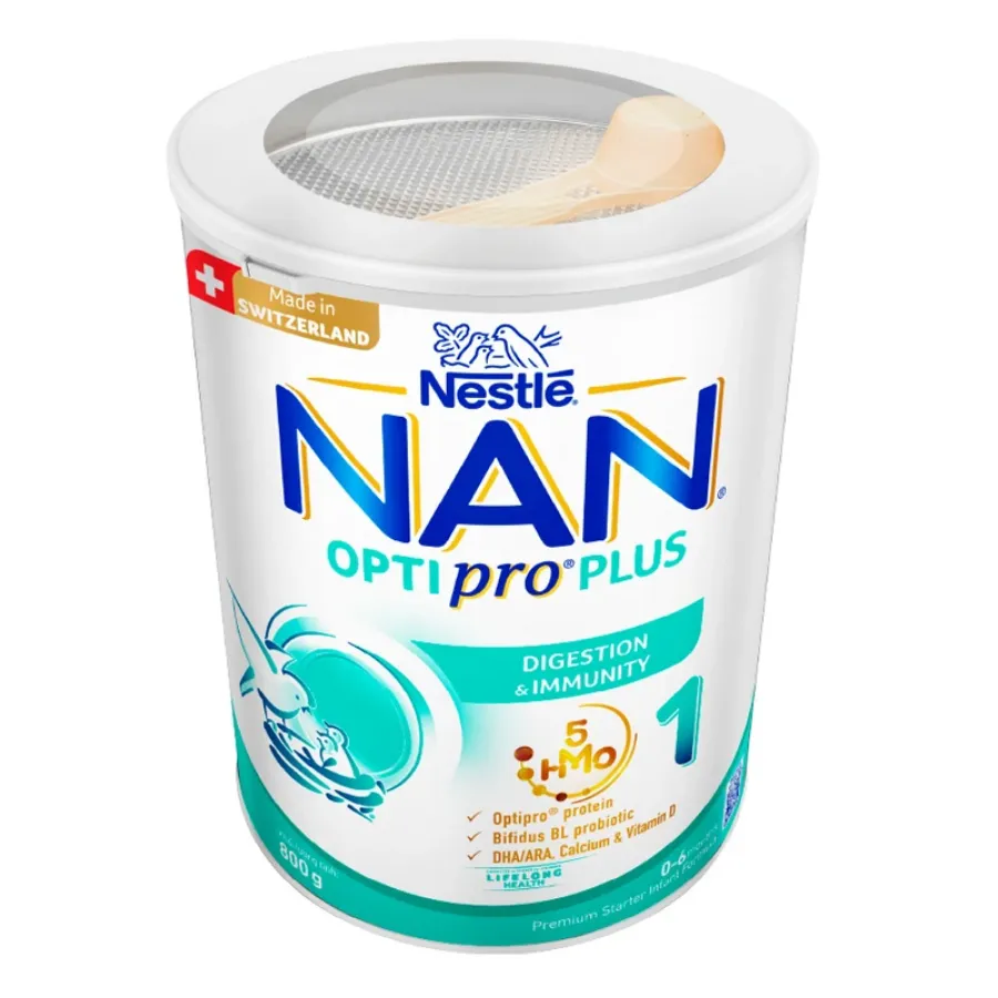 Sữa bột NAN Optipro Plus số 1 800g