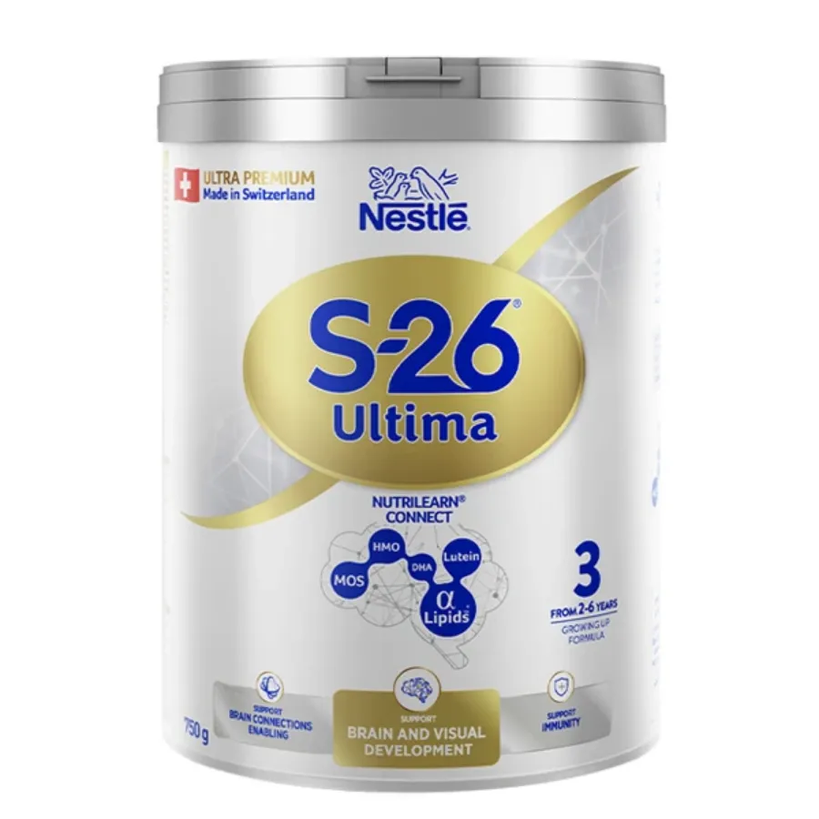 Sữa bột Nestlé S-26 Ultima số 3 750g (2 - 6 tuổi)