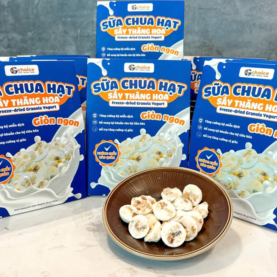 Sữa Chua Hạt Sấy Thăng Hoa