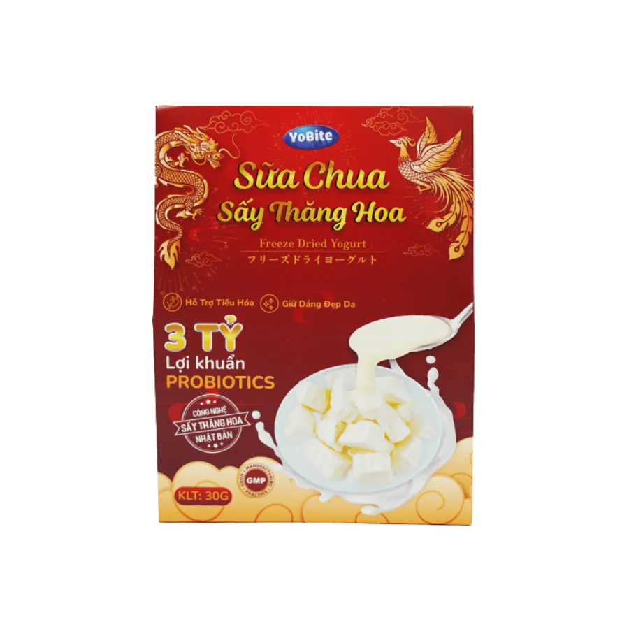 Sữa Chua Sấy Thăng Hoa YoBite Healthy – Vị Tổng Hợp – 30g