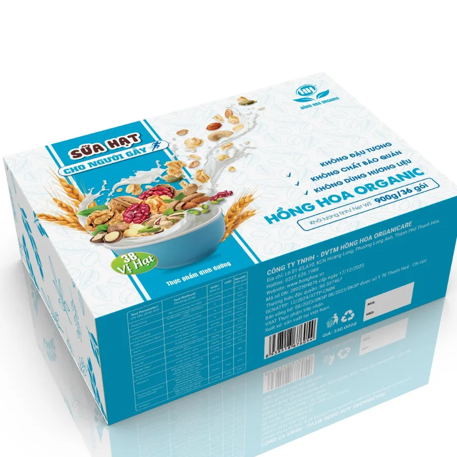 Sữa Hạt Cho Người Gầy – Sữa Hạt Thuần Chay 38 Vị Hạt