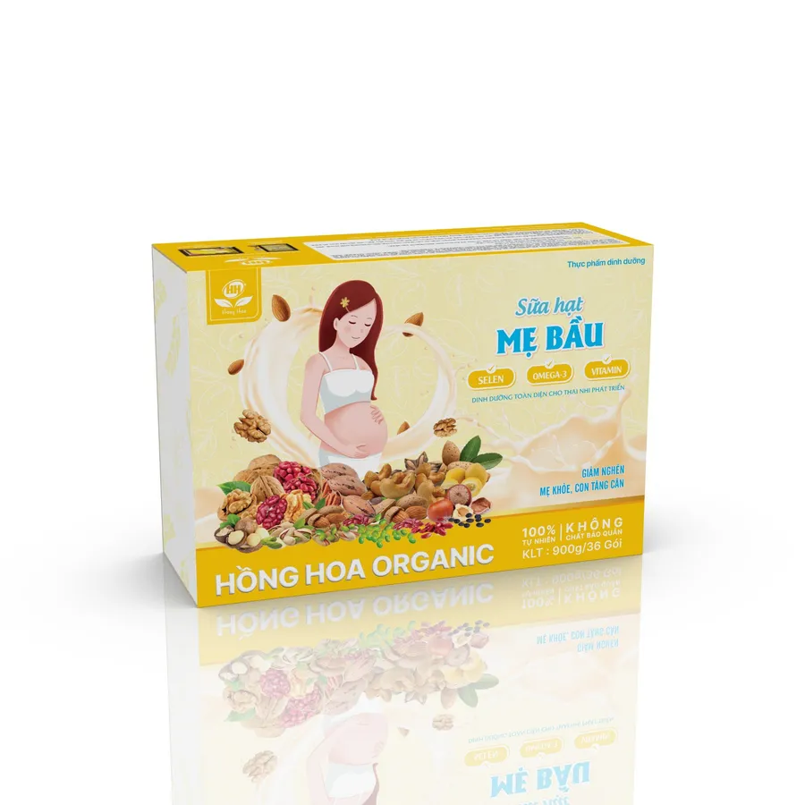 Sữa Hạt Mẹ Bầu Hồng Hoa Organic
