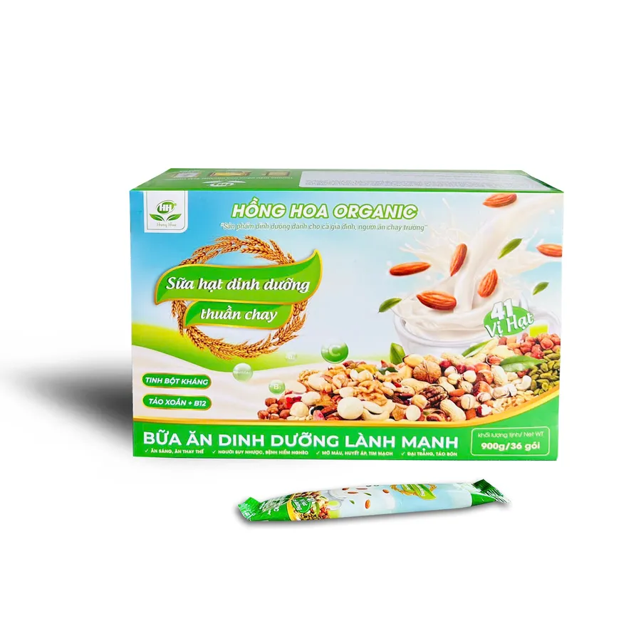 Sữa Hạt Dinh Dưỡng Thuần Chay 41 Vị Hạt